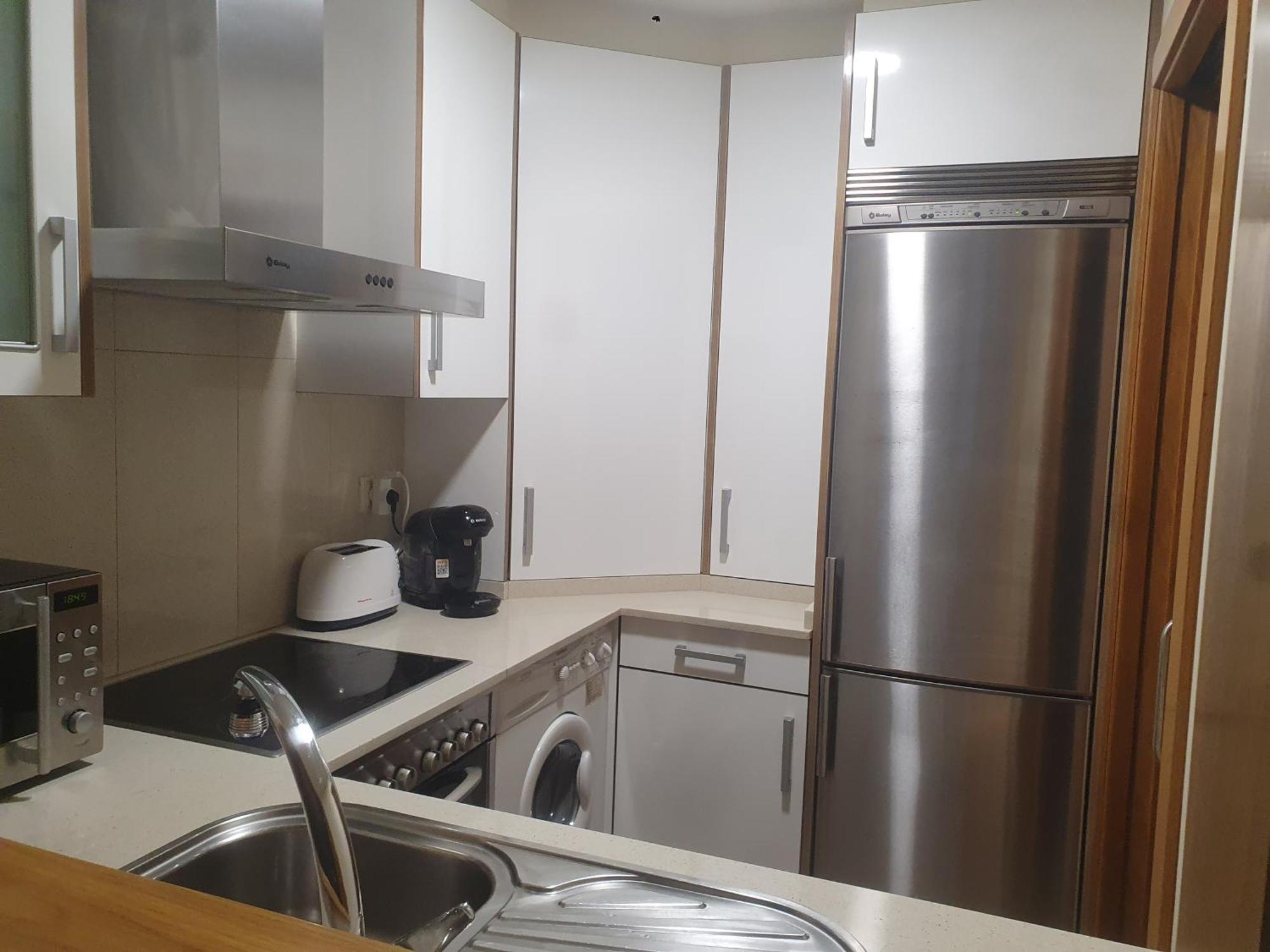 Apartamento en urbanización con piscina en Playa de Silgar Sanxenxo Exterior foto